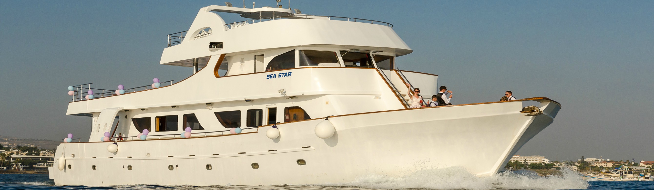 Book your wedding day in An Exclusive Yacht Wedding – “Sea Star”- Paphos